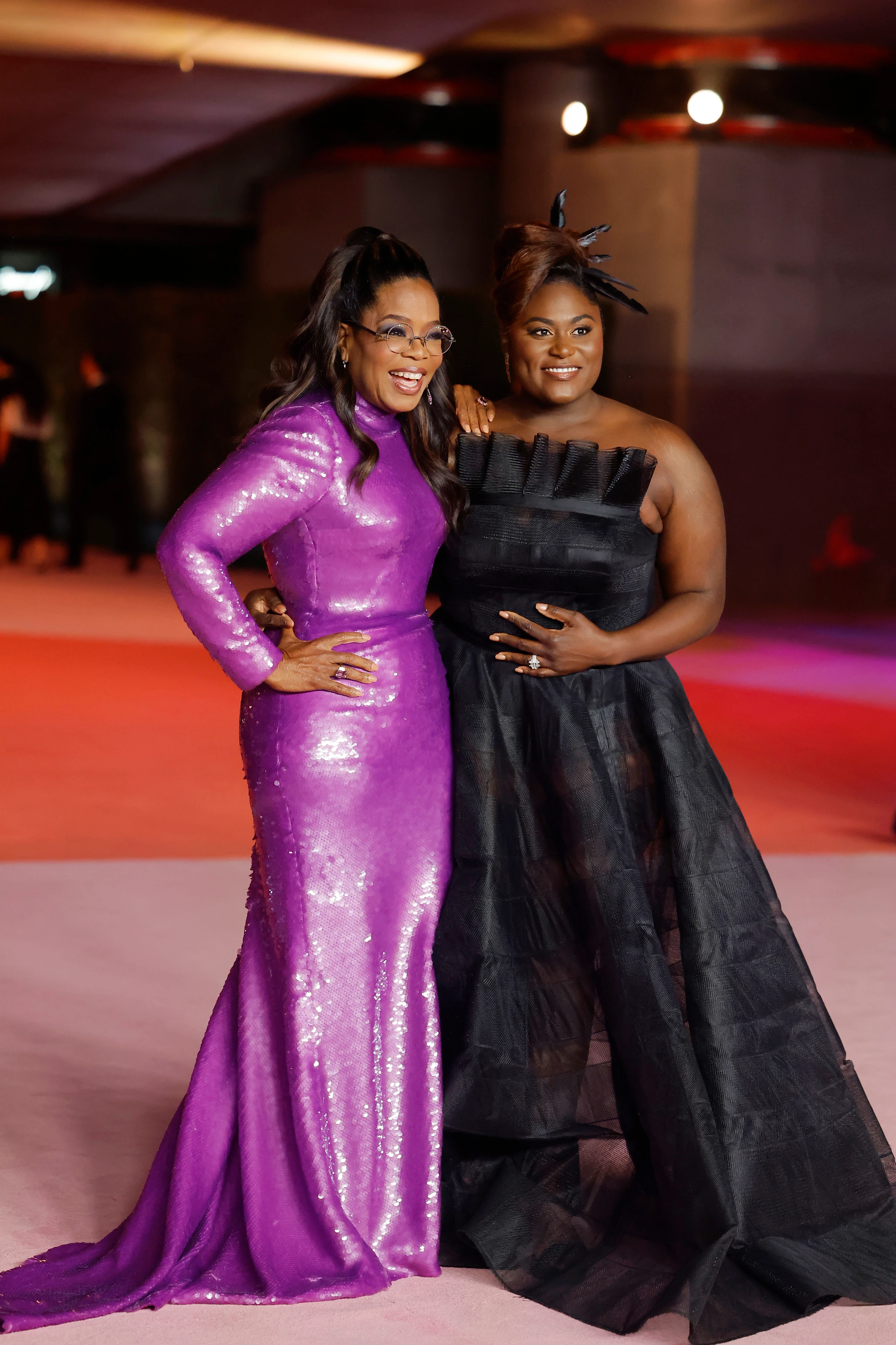 Oprah Winfrey and Danielle Brooks