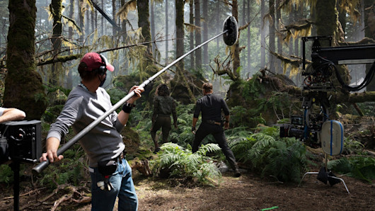 Jurassic World set