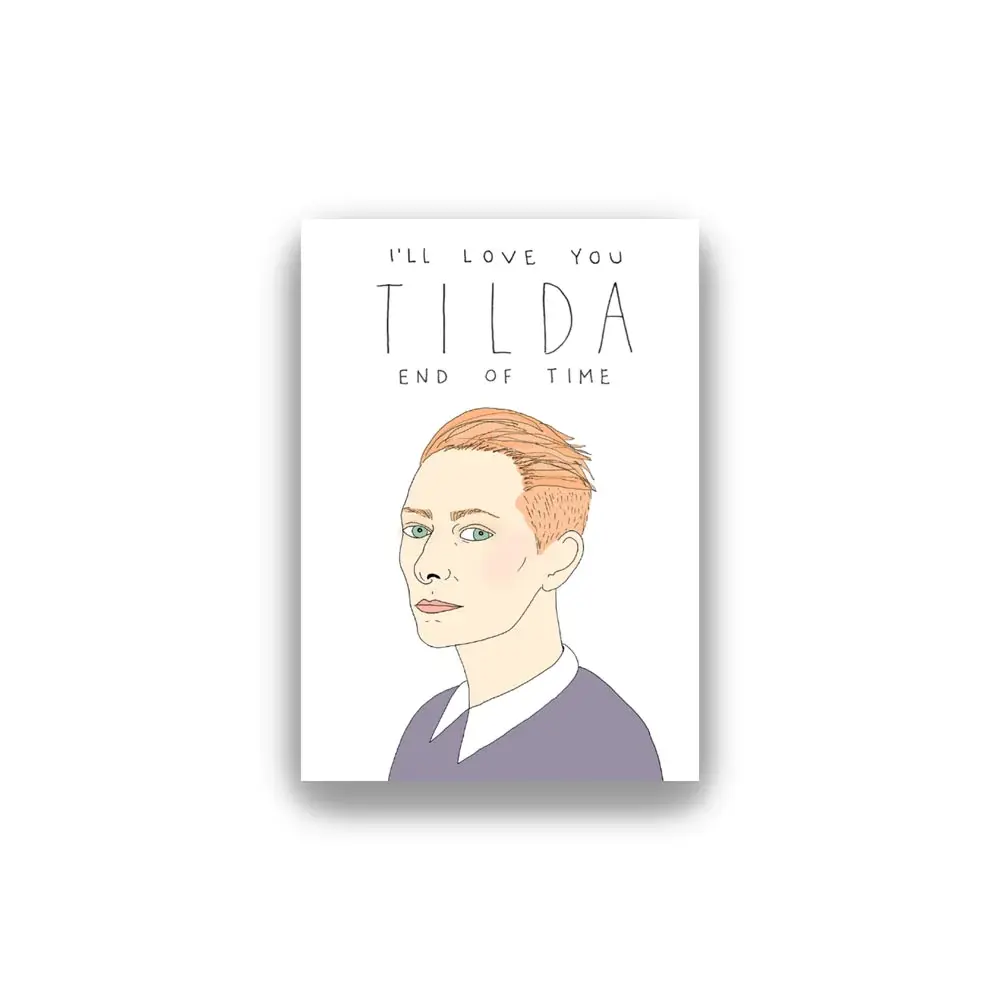 TILDA END OF TIME GREETING CARD