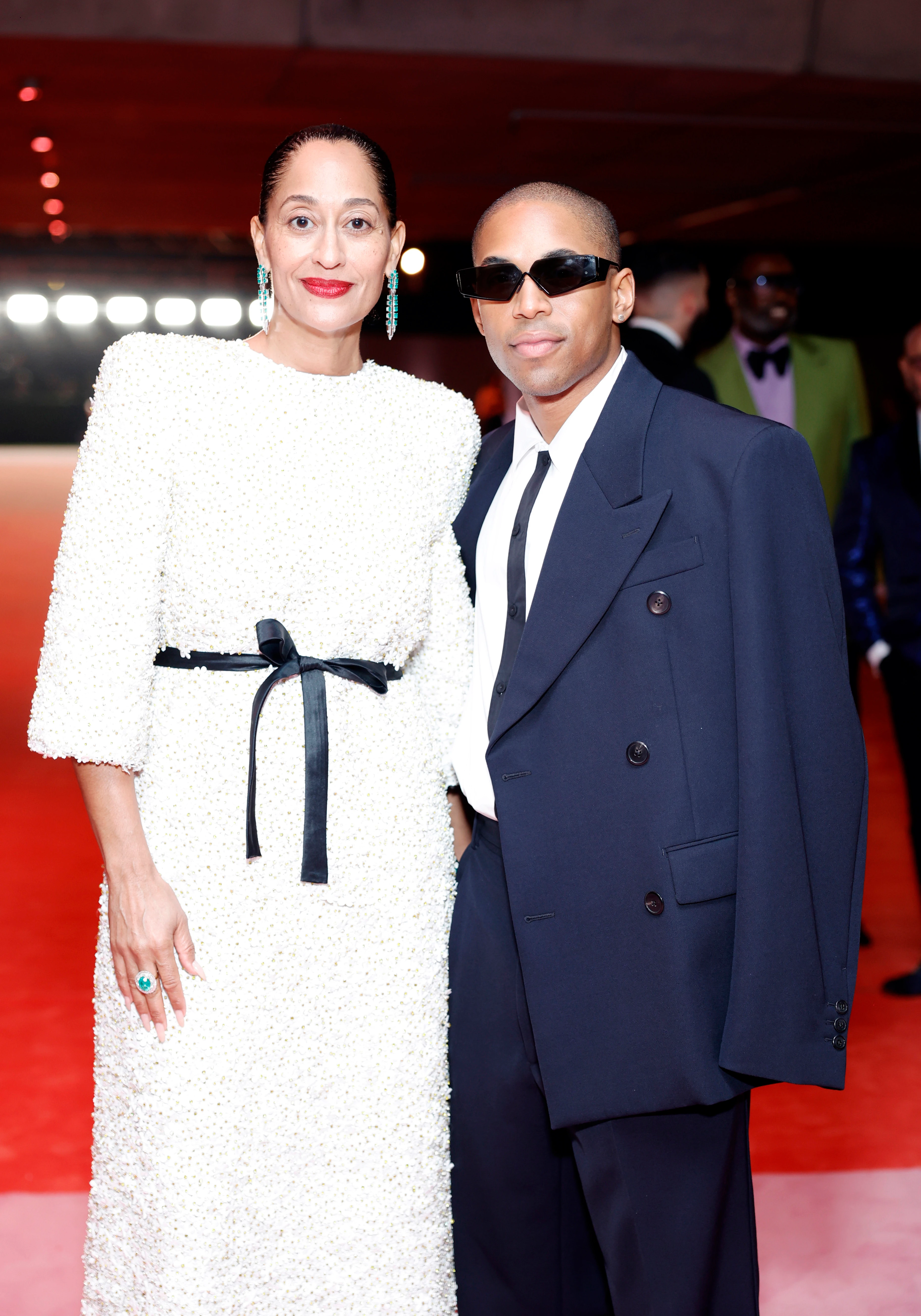 Tracee Ellis Ross and Kelvin Harrison Jr.