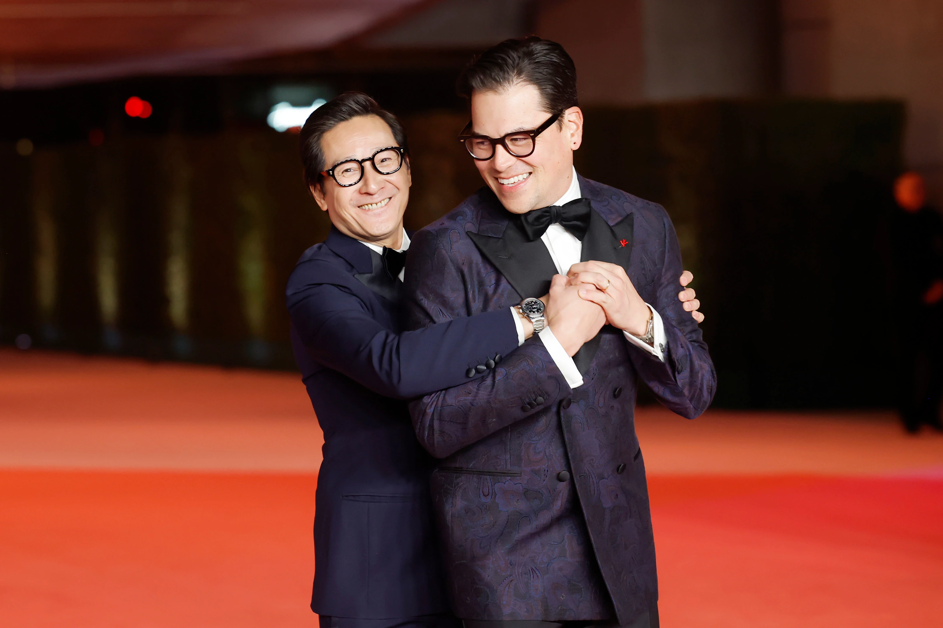 Ke Huy Quan and Jonathan Wang
