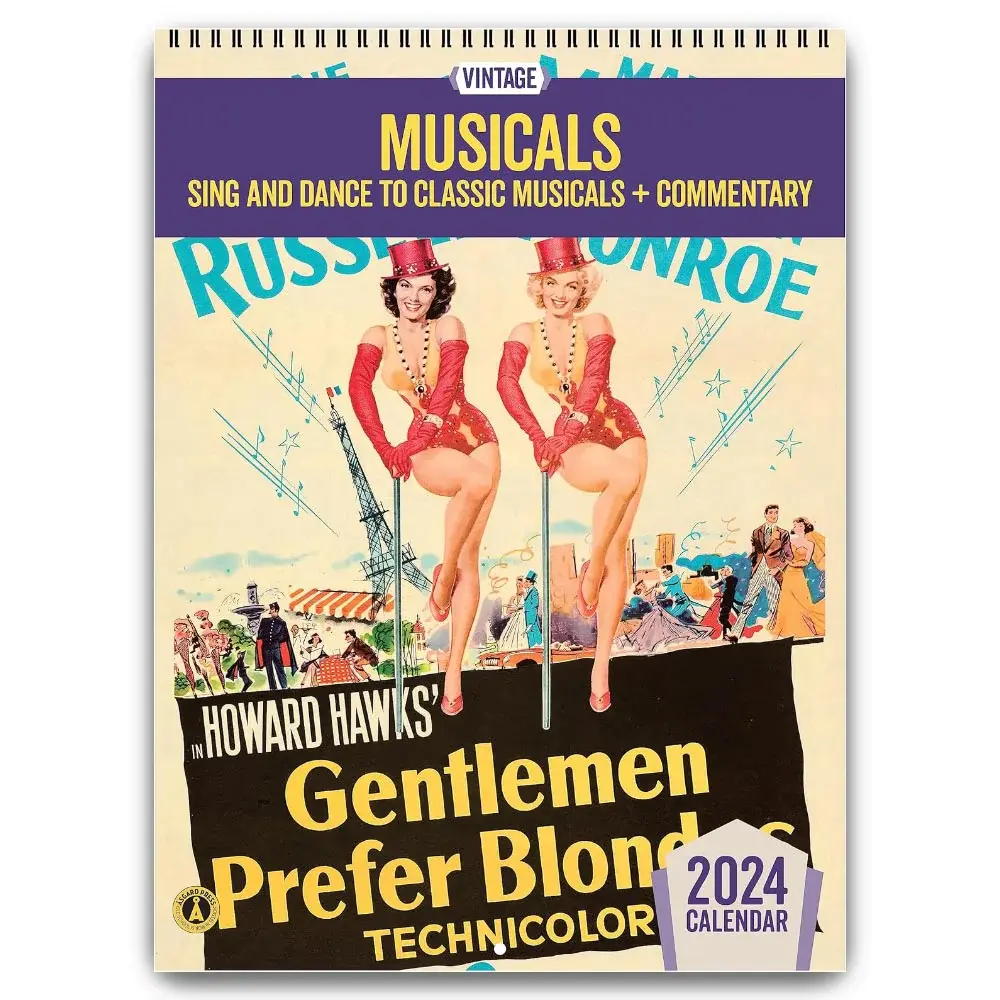 2024 VINTAGE MUSICALS CALENDAR