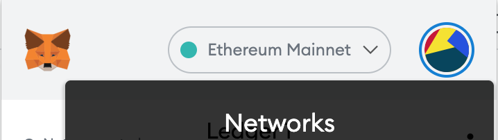 Switch from Ethereum Mainnet 