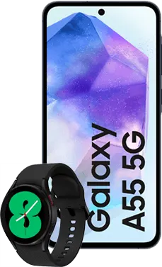 Galaxy A55 + Watch 4
