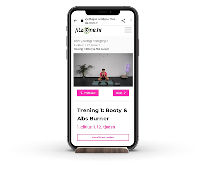 Fitzone.hr online platforma