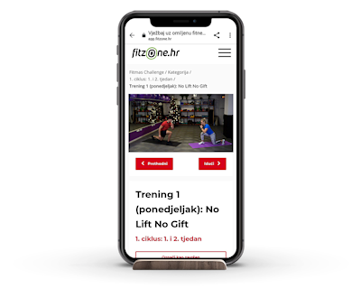 Fitzone.hr online platforma