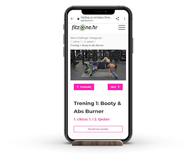 Fitzone.hr online platforma