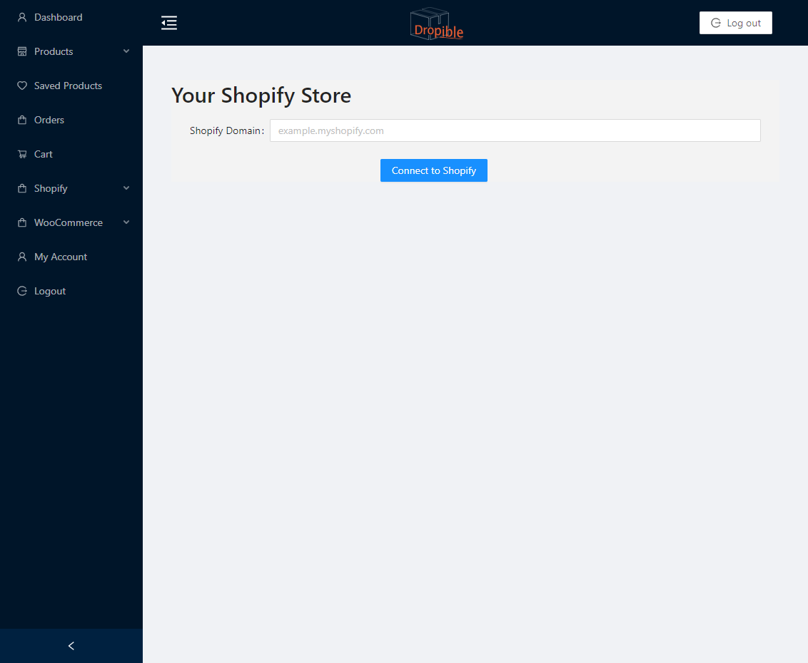shopify-connect-dropible