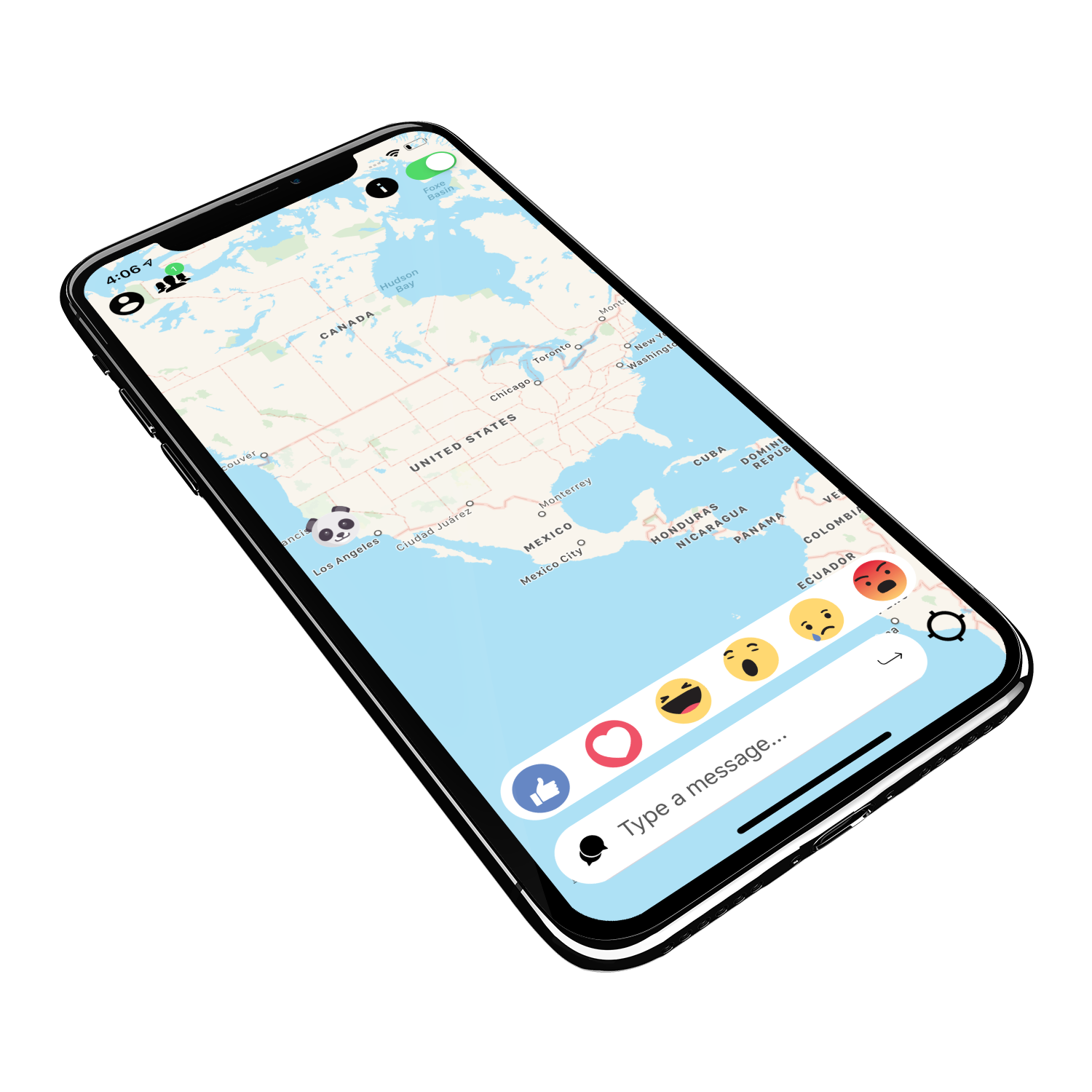PubMoji App Mockup iPhone X PubMoji App Mockup iPhone X