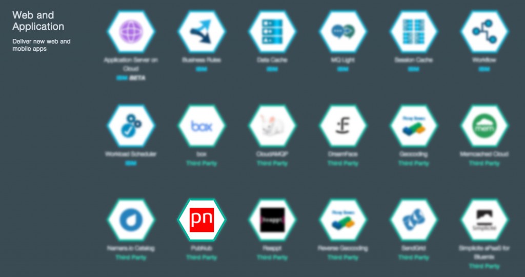 ibm bluemix catalog