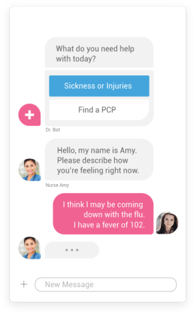 hipaa compliant chat example