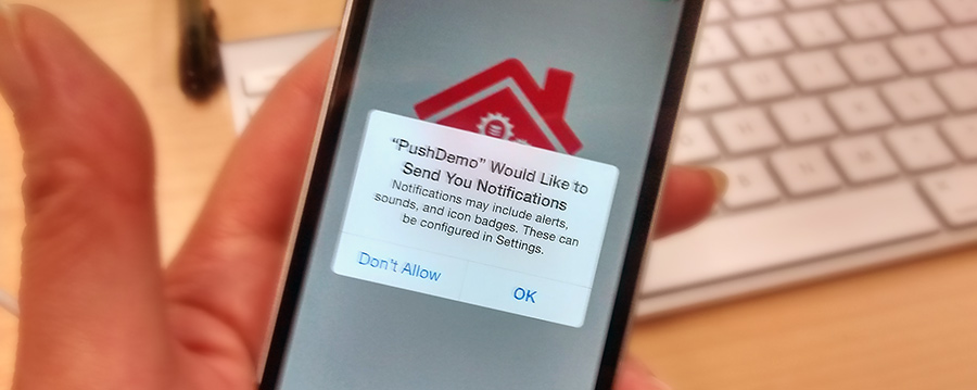 send iOS push notifications to iOS device