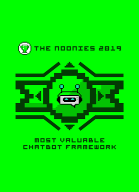 We Won the Hacker Noon Noonie Award for Most Valuable Chatbot Platform!