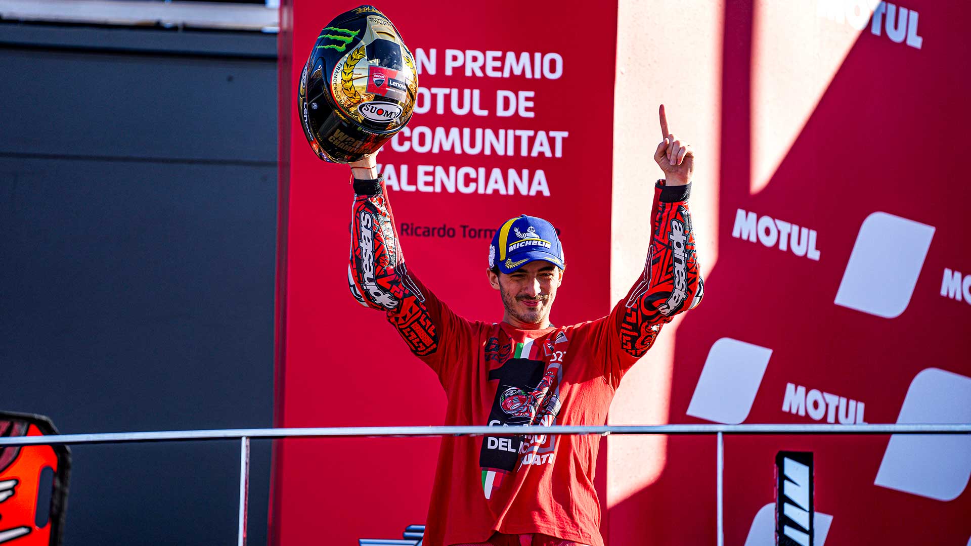 Francesco Bagnaia Et Ducati Sont Champions Du Monde Motogp