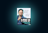 The show artwork for “What Else What Else” on a dark background.