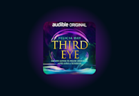 The cover art for "Third Eye" on a black background. The cover features a purple and blue orb surrounded by mist. 