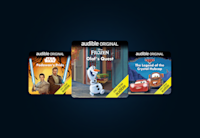The cover art for “Star Wars: Padawan’s Pride,” “Disney Frozen: Olaf’s Quest” and “Disney Pixar Cars: The Legend of the Crystal Hubcap.”