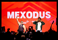 Brian Quijada and Nygel D. Robinson performed a concert version of "Mexodus: A Musical Journey Across Borders" live at SXSW in Austin, Texas.