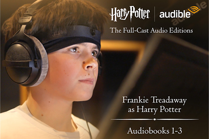 A photo of Frankie Treadaway performing the role of Harry Potter (Books 1-3).