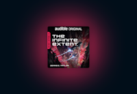 The cover art for “The Infinite Extent” on a dark background.