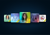 An image of five Audible Originals side-by-side on a dark background: "Sleep Sound with Natalie Imbruglia," "Sleep Sound with Jamie Dornan," "Dream House" with Eva Longoria, "You Are Here" by Gabrielle Bernstein and "Sound Therapy: Motivation."