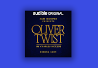 Copy reads Sam Mendes presents Oliver Twist by Charles Dickens Coming Soon.