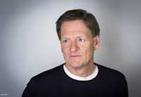 A portrait of writer Michael Lewis