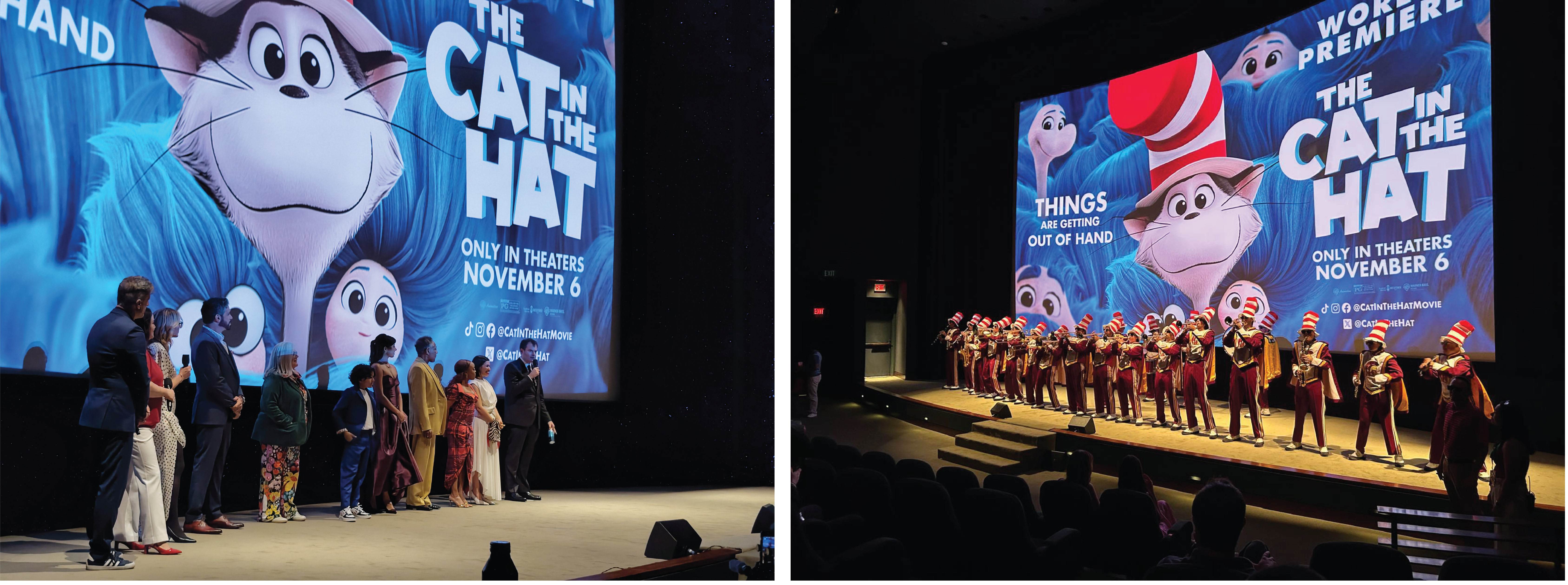 The Cat in the Hat - LA premiere blog - cast & crew