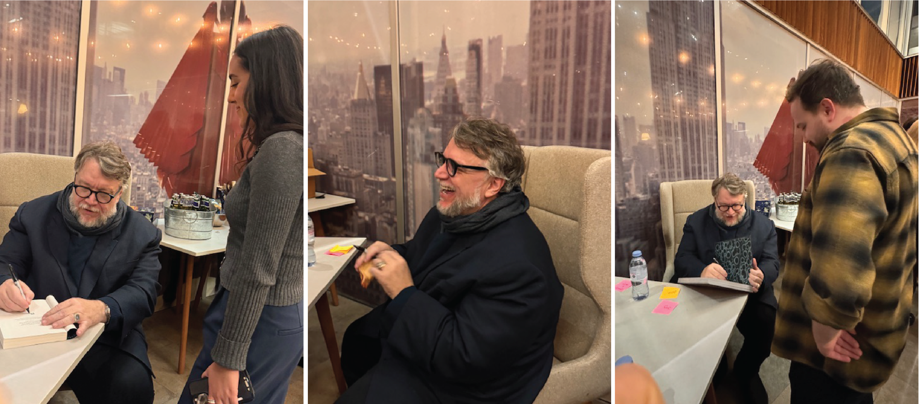 Guillermo del Toro INSPIRE Frankenstein visit - reception