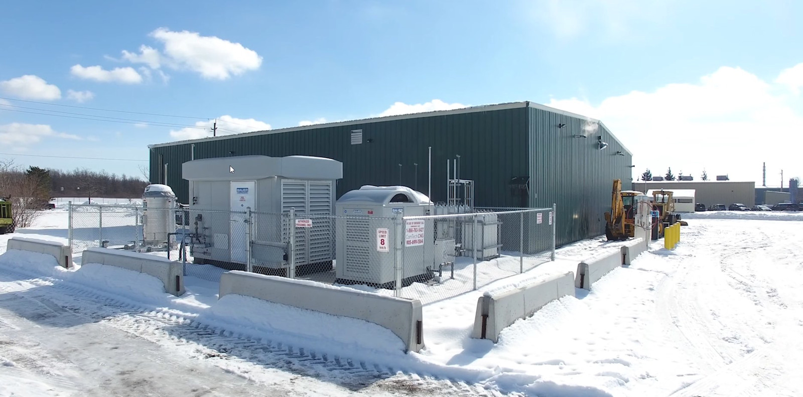Front view of Truk-King's facility