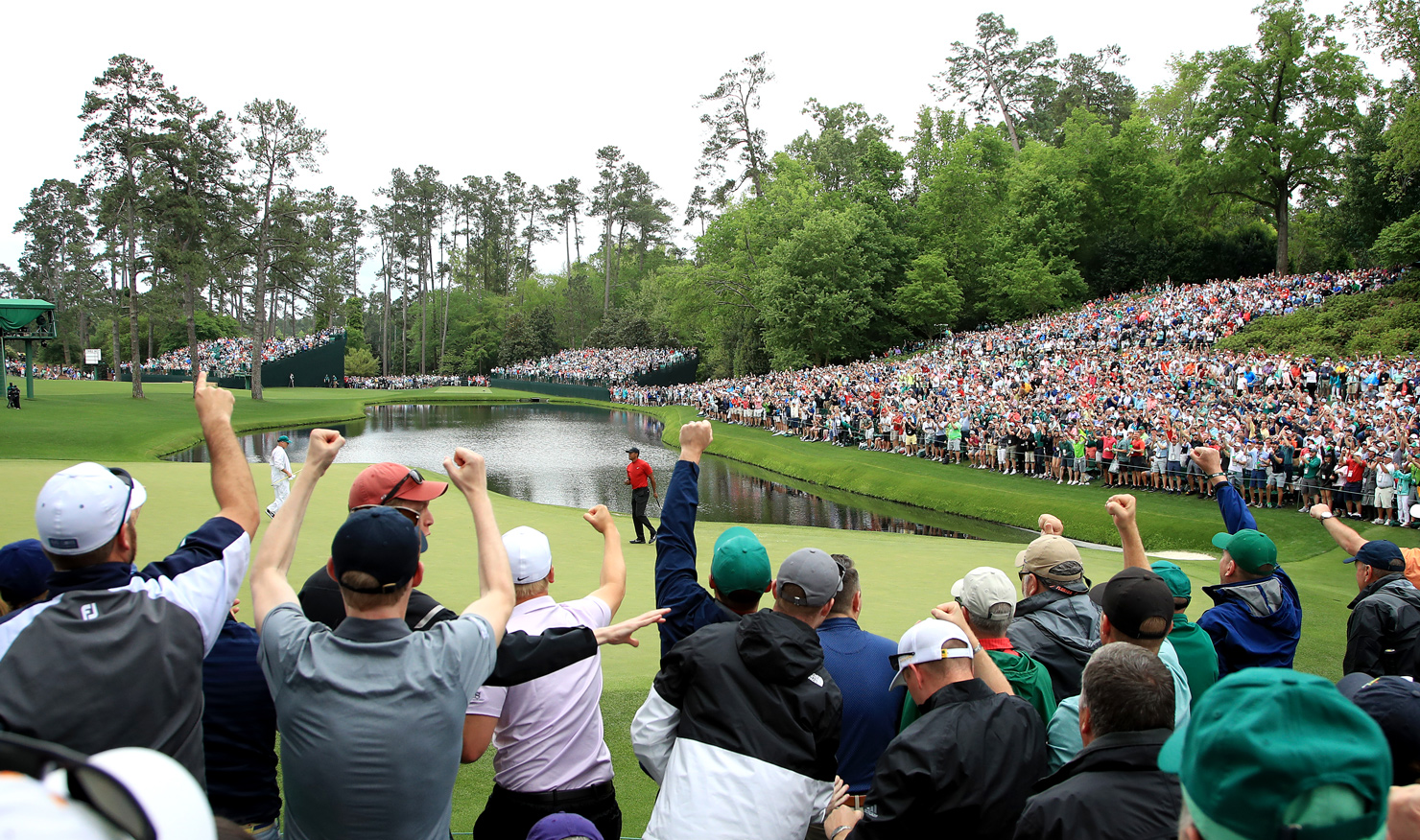 The impact of a Tiger Woods birdie on 16 has a massive impact right around Augusta National, in part because of the gutteral roars that reverberate through the Georgia pines.