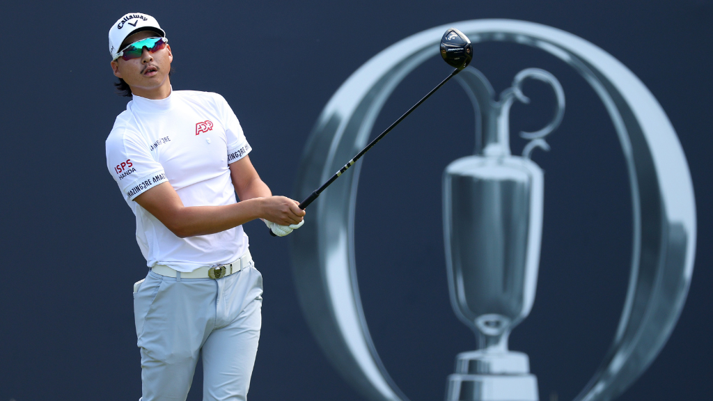 Min Woo Lee Round 1 The Open