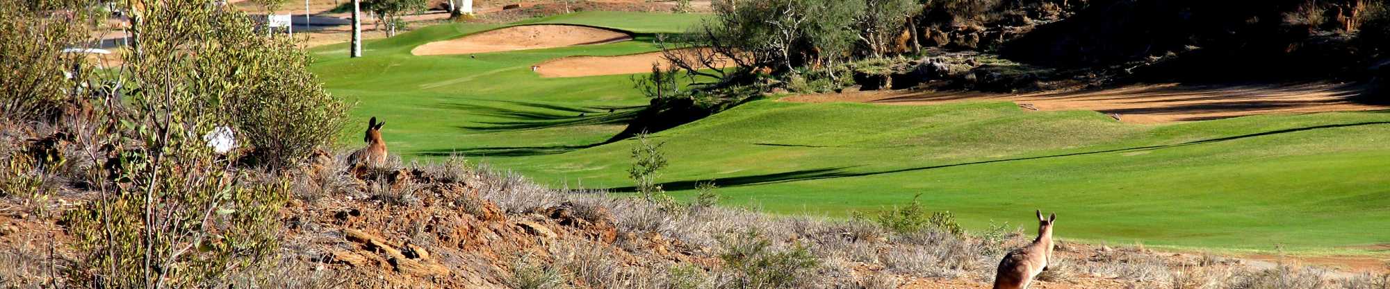 Alice Springs Golf Club 8th hole