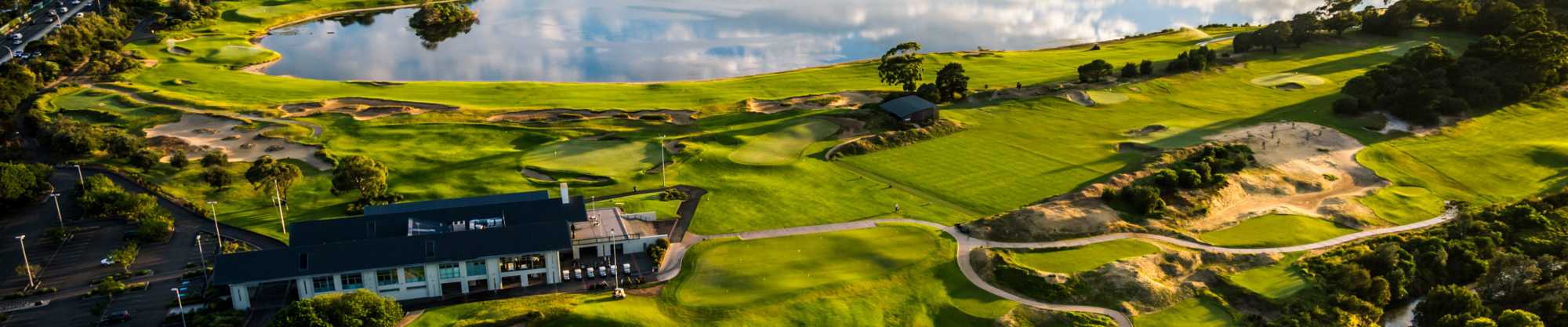 The Lakes Golf Club aerial shot