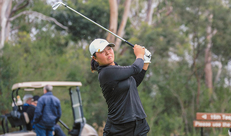 Jang Hinton On Top At Australian Junior Amateur Golf Australia