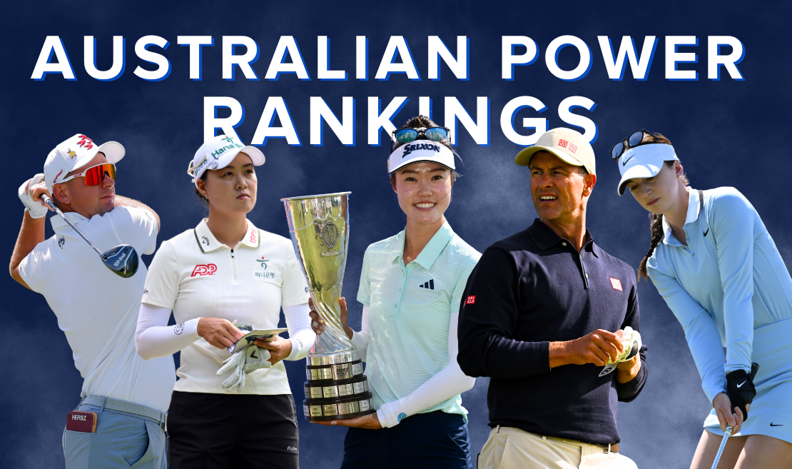 Australian Golf Power Rankings July 15