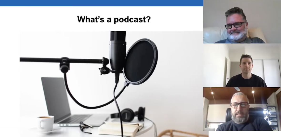 Create your own podcast webinar_video