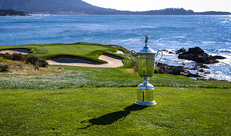 US Open trophy.