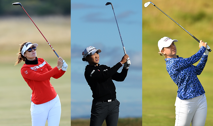 Hannah Green, Minjee Lee and Stephanie Kyriacou.