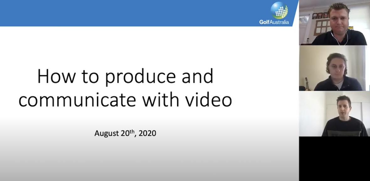 Communicating with video webinar_video