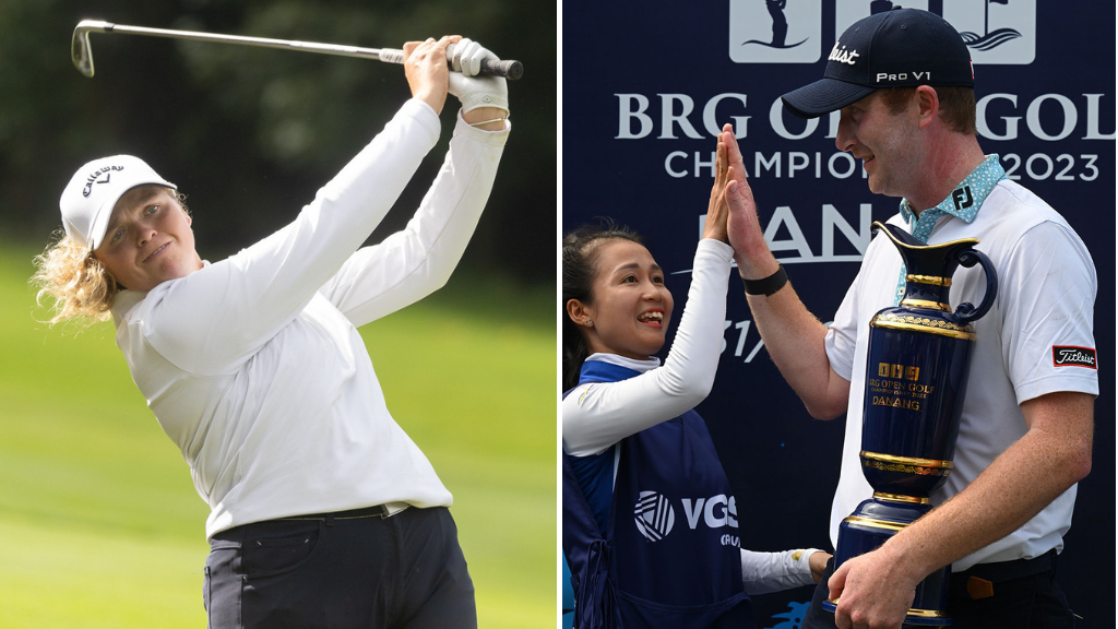 Kirsten Rudgeley Women's Irish Open Aaron Wilkin Asian Development Tour