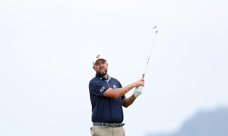 Marc Leishman during Round 3 of the 2025 Open Championshp