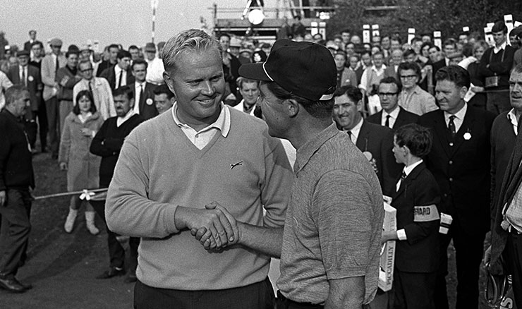 jack nicklaus, gary player image