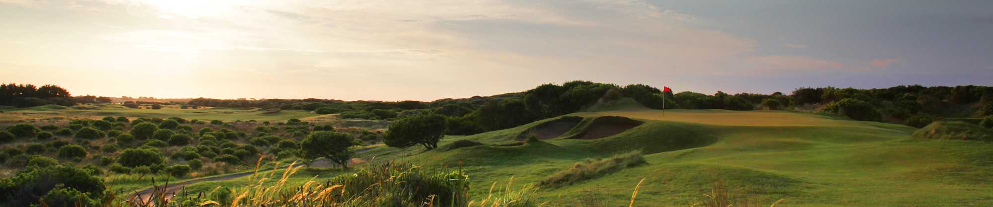 13th beach Golf Links 16th green