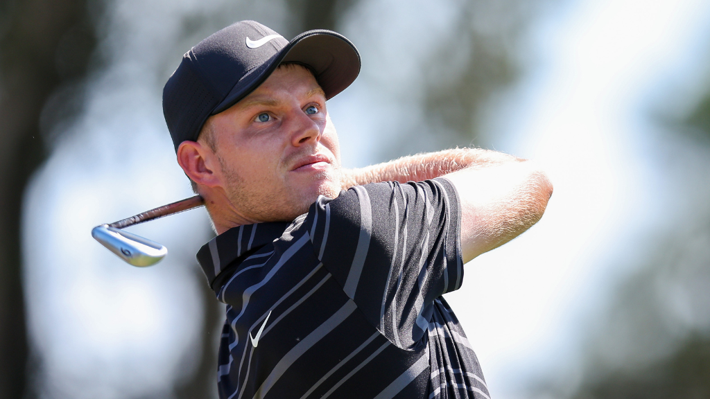 Cam Davis tee shot Fortinet Championship