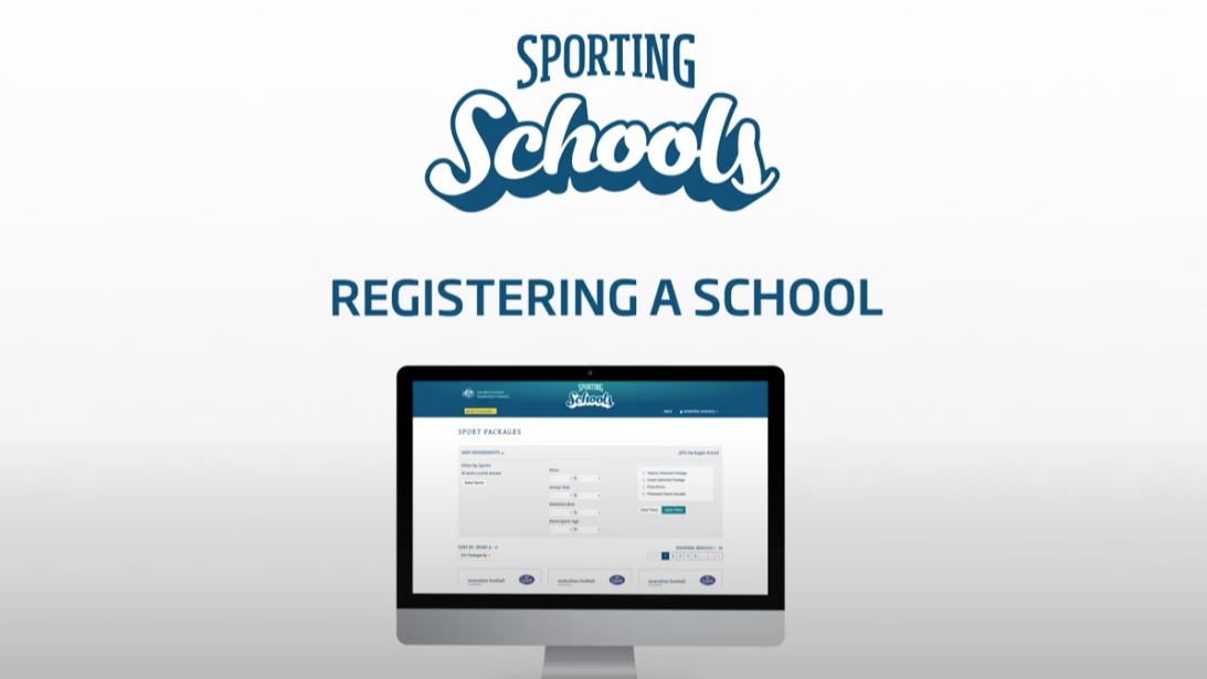 Sporting Schools registering_video