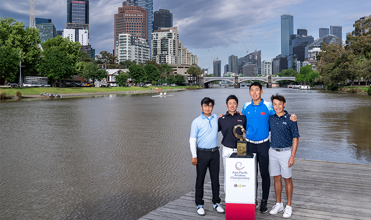 AAC golf Jeff Guan image