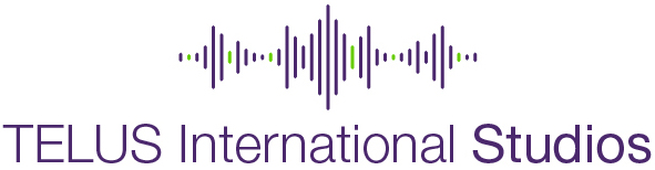 The logo for Telus International Studios