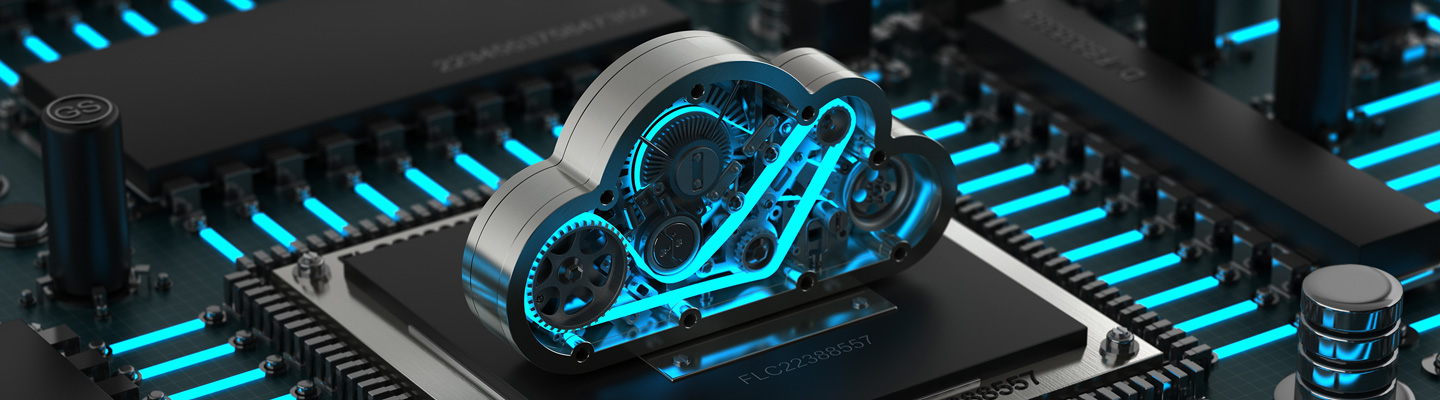 3D image of the cloud