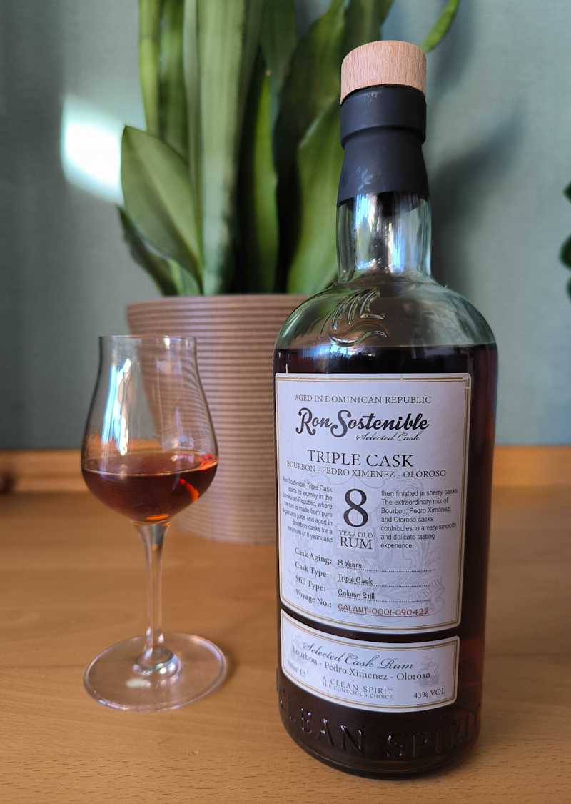 Ron Sostenible Triple Cask 8 YO